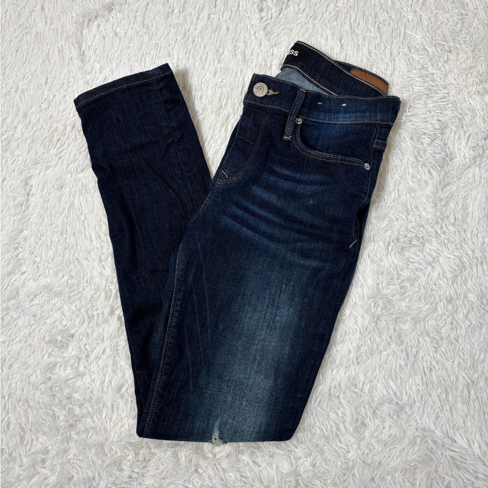 Express Stretch Super Skinny Mid Rise Jeans Size 6